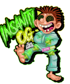 Alternative view of Insanity OG Feminized Cannabis Seeds - Exotic Line