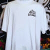 white t-shirt Lemon Storm front side pureinstinto logo